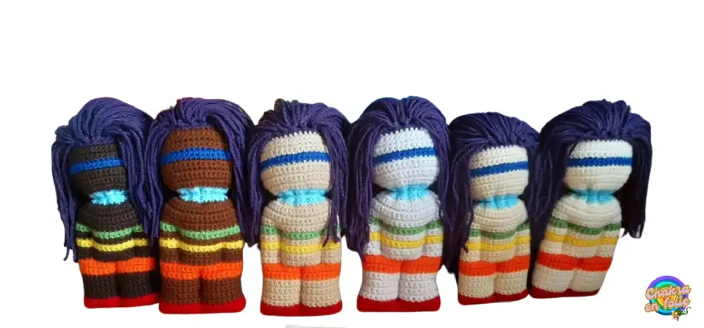 Démo collection shaman toute les couleurs , chakraenfolie