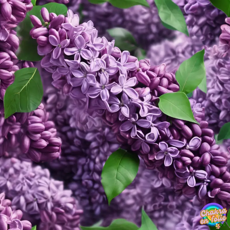 Lilas , huile essentiel , chakraenfolie