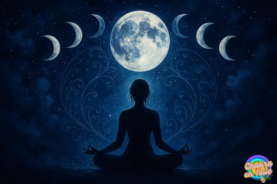 Yoga sous la lune , chakraenfolie.com