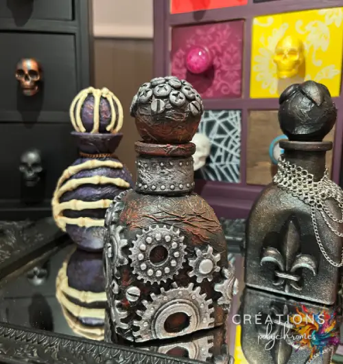 Bouteilles créationspolychromes