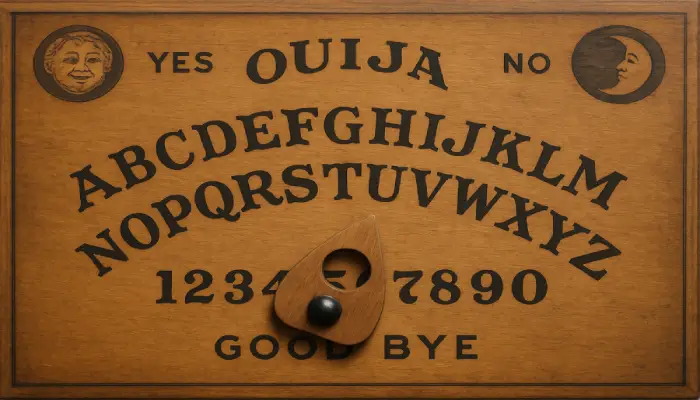 Plance ouija d'époque, chakraenfolie.com
